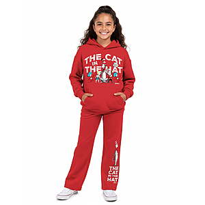Dr. Seuss Girls and Big Girls Cat in the Hat Graphic Sweatpants $6.65+