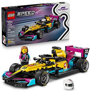 201 Pcs LEGO Speed Champions F1 ACADEMY Race Car (77258) $18.48 + Free S&H w/ Prime or $35+