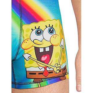2-Pack SpongeBob SquarePants Men's Boxer Briefs, SMALL $4.68