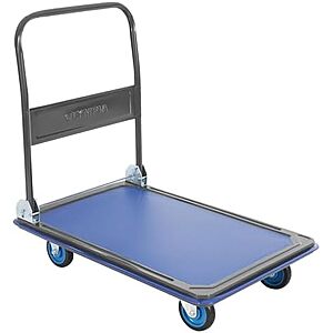 [YMMV, AC] $68.62* | Olympia Tools 36" x 24" Foldable Push Cart Dolly (600-lb. Capacity) at Amazon