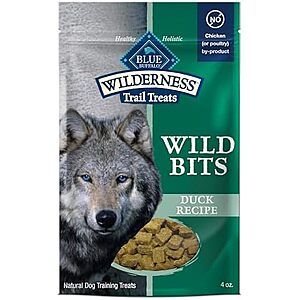 [SnS, AC] $2.99* | Select Amazon Accts: 4oz. Blue Buffalo Wilderness Wild Dog Treats (Duck/Chicken) at Amazon