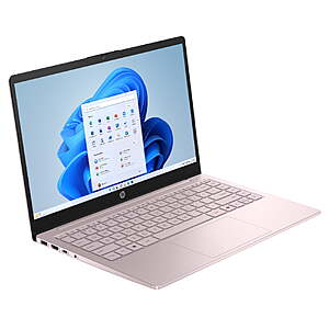 HP 14-inch HD Windows 11 Laptop, Intel N150, 4GB RAM, 128GB Storage, Tranquil Pink Or Waterfall Blue, 14-ep2111wm~$199 @ Walmart~Free Shipping Or Pickup!