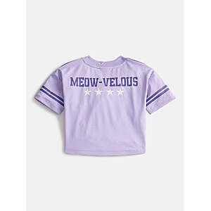 Toddler Girls Short Sleeve Graphic Jersey and Skirt Set, 2Piece $5.72+ Super Kitties, Stitch, Care Bears + more