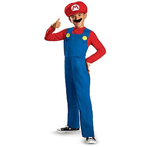 $22.97: Disguise Nintendo Super Mario Costume, Child Size Small (4-6)