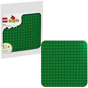 $8.99* | 1-Pc LEGO 9"x9" Duplo Green Building Plate at Amazon