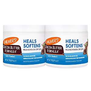 Palmer’s Cocoa Butter Formula Solid Body Lotion Balm, 9.5 oz, 2 pack $11.99 Free Shipping Costco.com