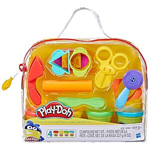 Play-Doh 9-Piece Starter Kit w/ Storage Tote & 4 Modeling Compound Cans $7.29 + Free Shipping w/ Prime or on $35+