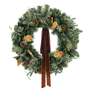 Sam's Club Members: 30" Member's Mark Harvest Greenery Wreath w/ Pinecones $21.22, 30" Member's Mark Harvest Barry Wreath $21.24, More  + Free S/H On orders $50+