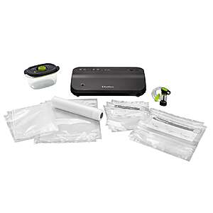 FoodSaver Preserve Vacuum Sealer Appliance with Bags and Marinate Container $79.99 free shipping Costco.com