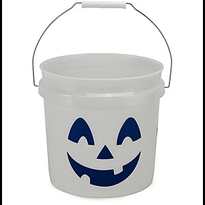 Lowe's 2-Gallon Glow-in-the-Dark Halloween Plastic Bucket $4.98 + Free Store Pickup at Lowe's or Free Shipping on $35+