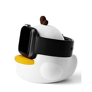 ELETIUO Duck Silicone Apple Watch Charger Stand (Various) $5.99 + Free Shipping w/ Prime or on $35+