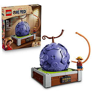LEGO ONE PIECE Gum-Gum Fruit, 482 Pieces, 75647 $56