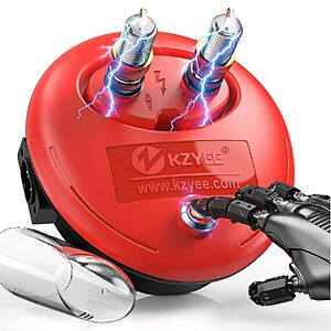 Kzyee KS30 Dual-Port Spark Plug Tester $17.99 + Free Shipping w/ Prime or on $35+