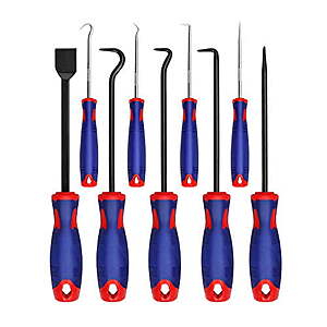WORKPRO 9Pcs Precision Pick & Hook Set with Scraper $14