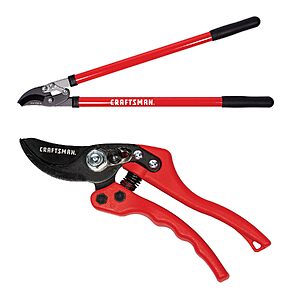 CRAFTSMAN Shrub and Branch Pruning Bundle: Lopper and Pruner Set $26.97