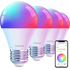 Linkind Smart Light Bulbs $22.96
