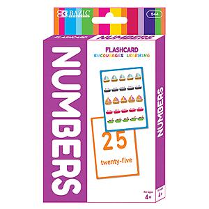 BAZIC Numbers Flash Cards (Pack of 36) (544) $3.46