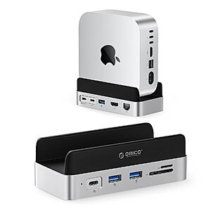 Orico 10-in-1 Hub Stand for Mac Mini M4/M4 Pro w/ M.2 SSD Slot w/ 4K HDMI $24.99 + Free Shipping w/ Prime or on $35+