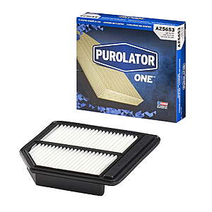 Purolator A25653 Engine Air Filter for Honda, Civic $6.75