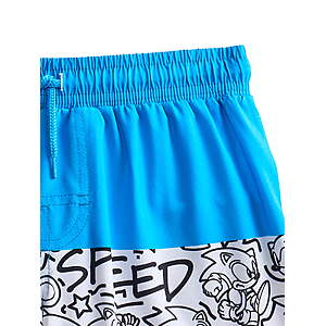 Boys Swim Trunks with UPF50 Sonic the Hedgehog $2.75 Size 10-12