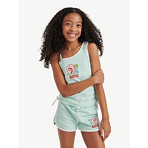 SpongeBob X Justice Girls One Shoulder Tank $4.95+, Boys Shirt $5.93
