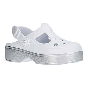 Justice Little Girl & Big Girl Bow Clogs - white/$6.90 or purple/$7.18
