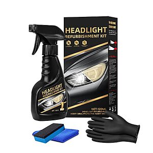 4.2-Ounce Carrie Rowe Headlight Restoration Kit $4.99 + Free Shipping w/ Prime or on $35+