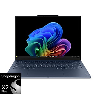 Open Boxes: Lenovo Yoga Slim 7x (2026): 14" FHD+ OLED Touch, Snapdragon X2P-42-100, 16GB LPDDR5, 512GB SSD $561.99