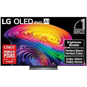 $1399.99* | 65" LG C6 OLED evo 4K Smart TV at Amazon