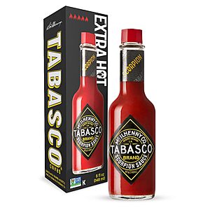 TABASCO Brand Scorpion Sauce, Fiery & Intense Hot Sauce, Bold & Hot, Scorpion Pepper, Guava & Pineapple Blend, 5 Fl Oz (Pack of 1)~$5.38 After Coupon & S&S @ Amazon