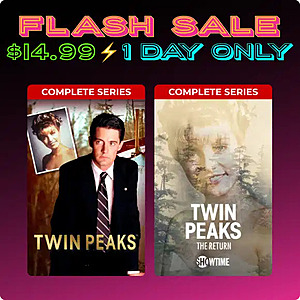 Fanflix: Twin Peaks Complete Series + Twin Peaks the Return $14.99