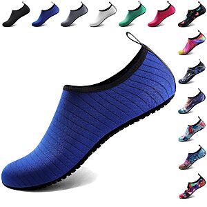 Water Shoes for Women Men Quick-Dry Aqua Socks Swim Beach Outfits Barefoot $14.99