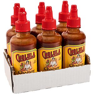 Cholula Chamoy Sauce, Sweet & Spicy, Tangy Drizzle Sauce with Arbol Chiles and Sweet Hibiscus, For Fruit, Cocktails, Desserts and More, 8 fl oz (Pack of 6)~$19.10 @ Amazon