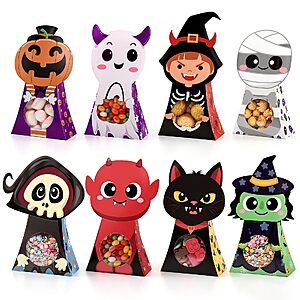 24-Pack 6.29" x 4.3" woric Halloween Party Favor Treat Boxes (8 Designs) $5.49 + Free Shipping w/ Prime or on $35+