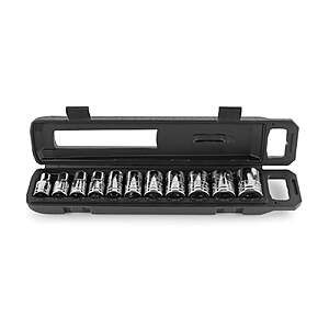 HART 11-Piece 1/2-inch Standard Socket Set, SAE $7