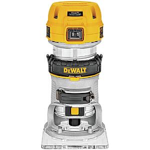 DEWALT Router, Fixed Base, 1-1/4 HP, 7.7-Amp, Variable Speed Trigger, Corded (DWP611) $129