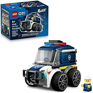 $6.99 | 71-Piece LEGO City: Rides - Police Truck (60481, 2026) at Amazon