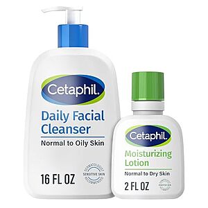 [NEW, SnS] $8.51 | Cetaphil Daily Facial Cleanser Gentle Face Wash + Lotion at Amazon