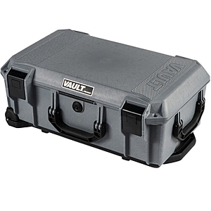 Pelican Vault V525 Rolling Case with Foam Layers (Gray, 25L) $60