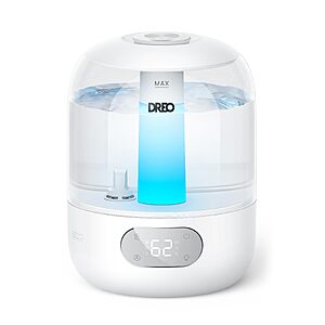 DREO 3L Humidifiers for Bedroom, 30H Runtime, 26 dB Quiet
