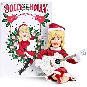 Dolly on the Holly Plush Doll (Pre-Order) $25