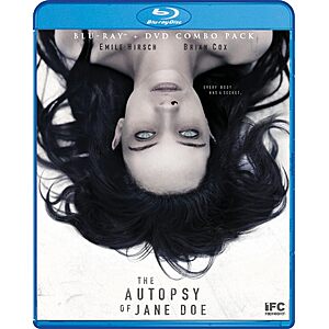 The Autopsy of Jane Doe Blu Ray $9.49 Amazon.com