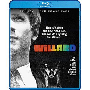 Willard (Bluray/DVD Combo) [Blu-ray] $9.49 Amazon.com