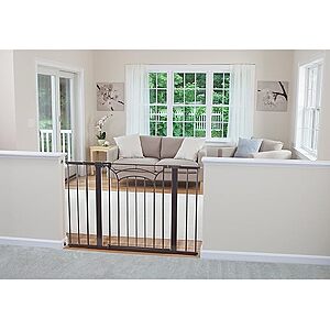 Safety 1st Easy Install 36" Tall & Wide Pressure Mount Baby & Pet Gate (White, 29.25") $29.99 + Free Shipping w/ Prime
