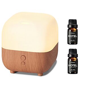 InnoGear 150ml Essential Oil Diffuser w/ 2 Oil Fragrances $12 @ Amazon $11.99