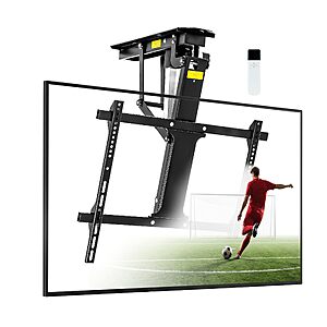 TOPSKY Electric Adjustable Ceiling 32" - 70" TV Mount w/ Remote (up to 88lbs) $90 + Free S&H