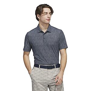 adidas Men's Ultimate365 Mini Bunker Golf Polo Shirt (Navy, Sizes: S,XL,XXL) $10.50 + Free Shipping on $49+