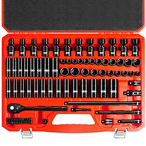 Amazon – ZHAX 85-Piece 3/8-Inch Drive Impact Socket Set - $71.49 w/ Code