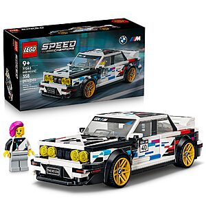 358-Piece LEGO Speed Champions BMW M3 (E30) 77263 | Building Toy $24.49 + Free Shipping w/ Prime or on $35+