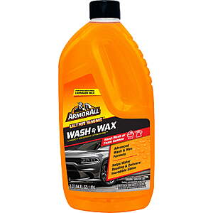 64-Oz Armor All Ultra Shine Car Wash & Wax $4.97 + Free Shipping w/ Walmart+ or on $35+